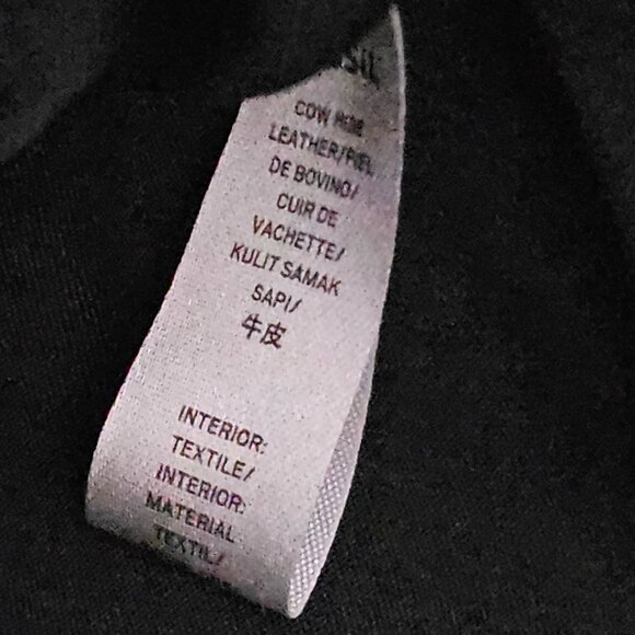 Fossil Emma Pebble Leather Slim Black Shoulder Crossbody Bag - Picture 15 of 16